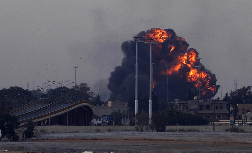 Libyen Kampfflugzeug