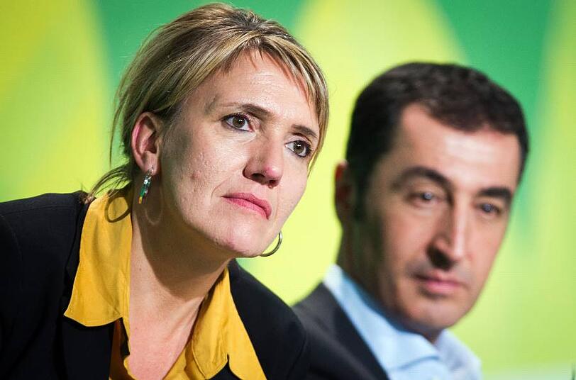 Sie sollen es jetzt richten: Simone Peter und Cem Özdemir stehen an der Spitze der Grünen und wollen die Partei wieder positionieren.
