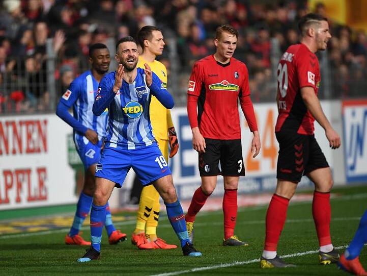 Hertha BSC verliert beim SC Freiburg.