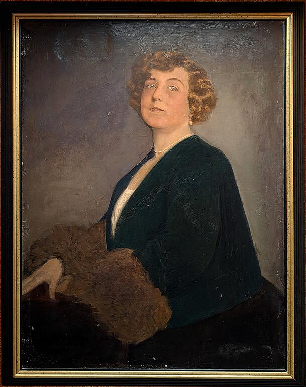 Das Portr&auml;t der Kitty Schmidt, zu sehen ab 1. April in der Bundeskunsthalle in Bonn.