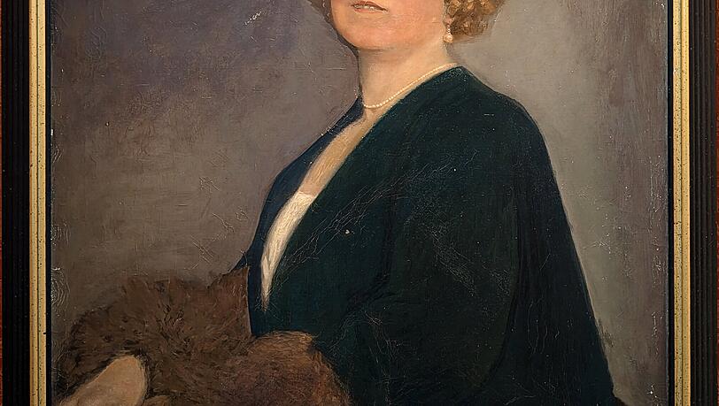 Das Portr&auml;t der Kitty Schmidt, zu sehen ab 1. April in der Bundeskunsthalle in Bonn.