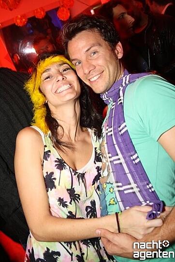 Im Filmcasino bereiteten sich die Gäste am Freitag schon mal auf Fasching vor. Noch mehr Photos gibt es hier: www.nachtagenten.de