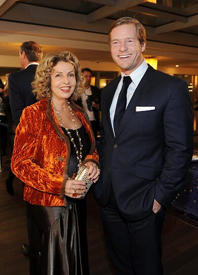 Die Schauspieler Michaela May und Henning Baum