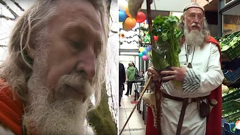 Das schrullige Äußere täuscht: Der selbsternannte "Neo-Druide" Burghard B. ist ein gefährlicher Rechtsextremist. Das schrullige Äußere täuscht: Der selbsternannte "Neo-Druide" Burghard B. ist ein gefährlicher Rechtsextremist.