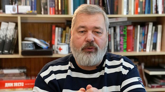 Der Chefredakteuer der Moskauer Zeitung "Nowaja Gaseta", Dmitri Muratow.