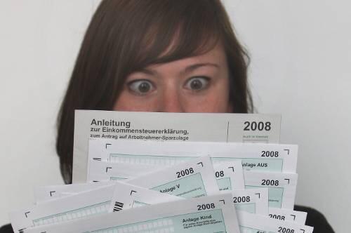 Da kann einem angst und bange werden: Wer den Papierkram scheut, greift zur Steuersoftware