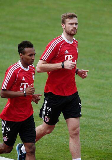 FC Bayern: Olympiapark: Die Bayern beim Laktattest - die Bilder! - FC Bayern - Abendzeitung München