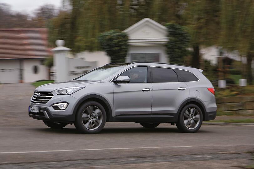 Hyundai liefert den neuen Grand Santa Fe wahlweise als Sechs- oder Siebensitzer aus.