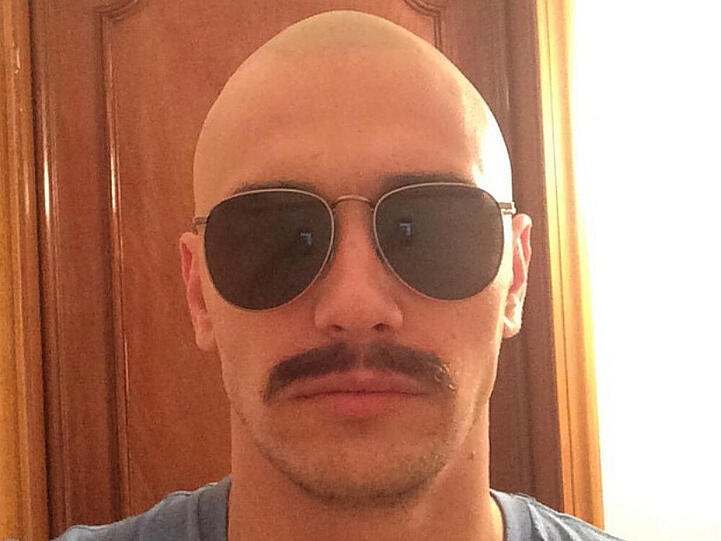 Wo ist der Hollywod-Beau geblieben? - James Franco sieht mit seinem neuen Look ganz schön gefährlich aus