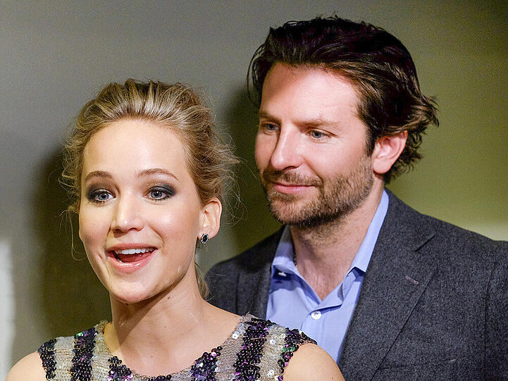 Jennifer Lawrence und Bradley Cooper bei einer Vorführung ihres Films "Serena"