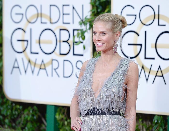 Heidi Klum hat die Mutterrolle bei den Mädels inne.
