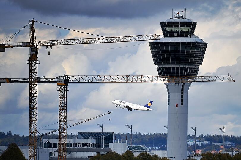 Viele Baustellen hat gerade der Flughafen München.
