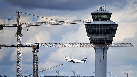 Viele Baustellen hat gerade der Flughafen München.
