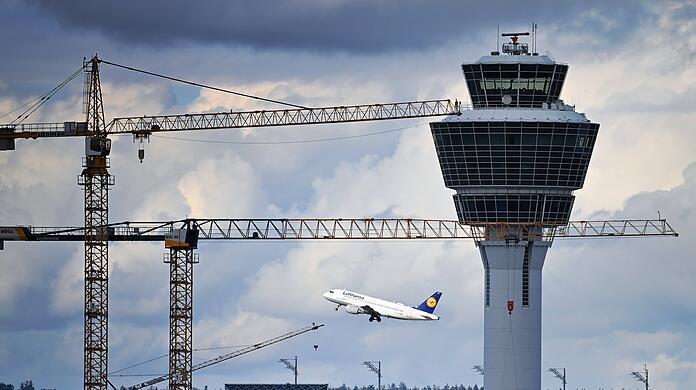 Viele Baustellen hat gerade der Flughafen München.