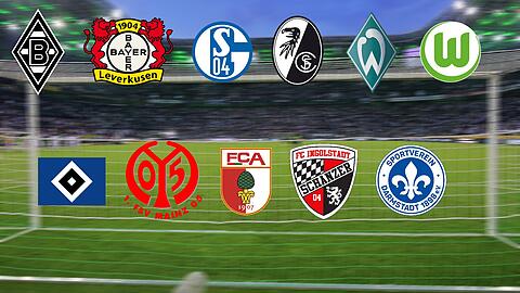 Elf Teams in der Bundesliga stecken im Abstiegskampf
