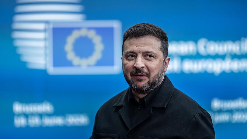 Der ukrainische Präsident Selenskyj war schon bei etlichen EU-Gipfeln zu Gast. Der ukrainische Präsident Selenskyj war schon bei etlichen EU-Gipfeln zu Gast.