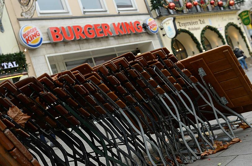 In der Burger-King-Filiale im Tal bleibt die Küche in der nächsten Zeit kalt.