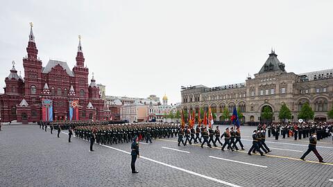 Die Siegesparade in der russischen Hauptstadt verlief störungsfrei. Die Siegesparade in der russischen Hauptstadt verlief störungsfrei.