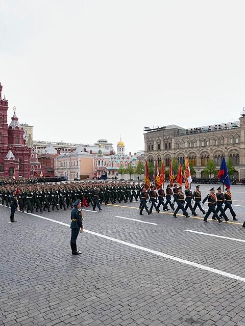 Die Siegesparade in der russischen Hauptstadt verlief st&ouml;rungsfrei.