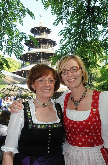 Anneliese Haberl und Antje Schneider: Sie managen Gaststätten wie den Chinesischen Turm - und die Ochsenbraterei.
