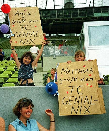 Auch schon wieder 13 Jahre her: das Finale 2001.