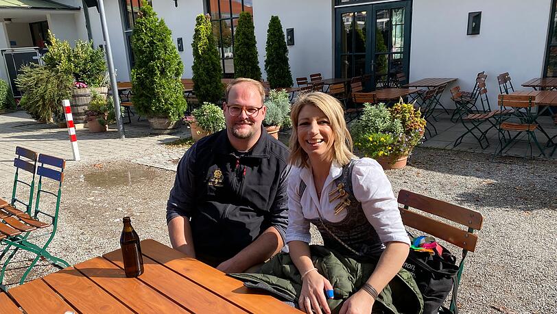 Michaela Liedl ist extra aus Sydney nach München geflogen.