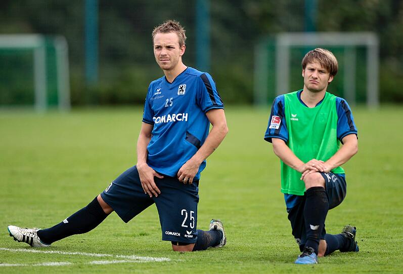 Das Löwen-Training mit den Neuzugängen. Die Bilder von der Grünwalder