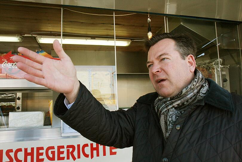 Seppi Schmid zu Besuch beim Kult-Dönerladen. Die Bilder.