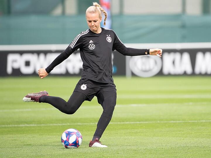 Wird das Tor der deutschen Fußballfrauen hüten: Merle Frohms.