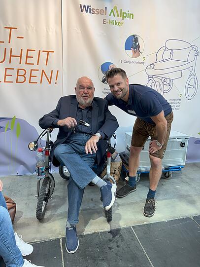 Gerhart Wissel und Florian Laube. Gerhart Wissel und Florian Laube.