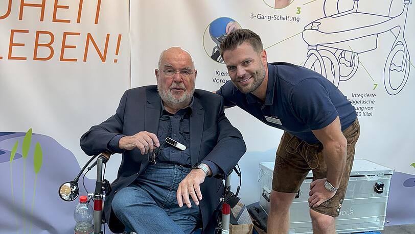 Gerhart Wissel und Florian Laube. Gerhart Wissel und Florian Laube.