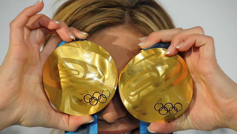 Deutschlands Darling: Maria Riesch, die Doppel-Olympiasiegerin der Spiele 2010 im kanadischen Vancouver. Deutschlands Darling: Maria Riesch, die Doppel-Olympiasiegerin der Spiele 2010 im kanadischen Vancouver.