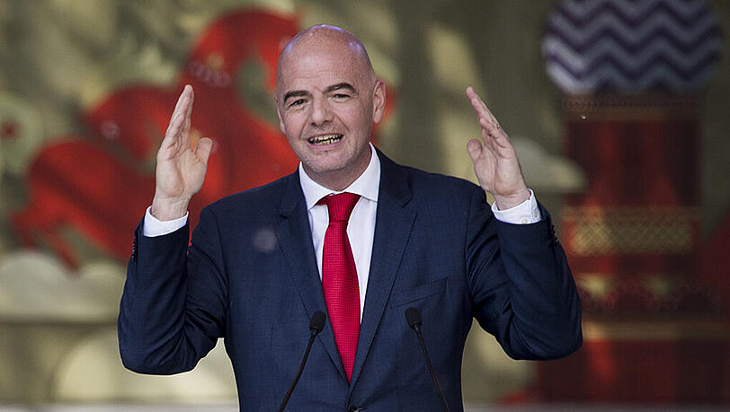 FIFA-Präsident Gianni Infantino. FIFA-Präsident Gianni Infantino.