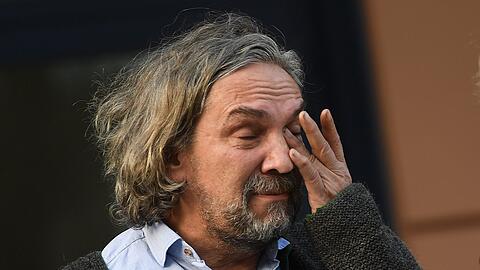 Christian Stückl in der vergangenen Woche bei der Pressekonferenz in Oberammergau, in der er die Verschiebung der Passionsspiele auf 2022 bekanntgeben musste.