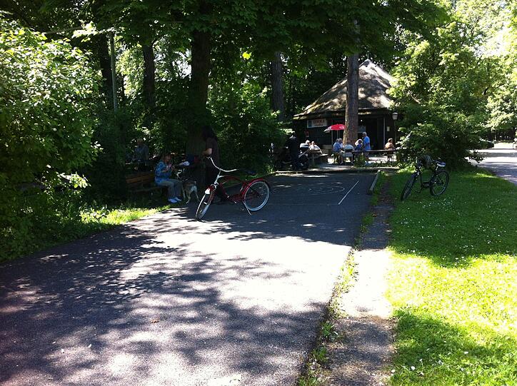 Zum Sporteln in den Schatten