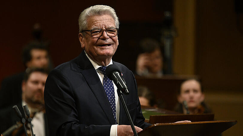 Vergangenen November besuchte Joachim Gauck das tschechische Jugendphilharmonie-Orchester in Prag