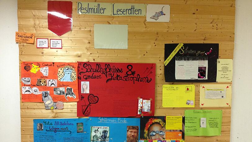 Leseförderung in der Mittelschule an der Peslmüllerstraße. Leseförderung in der Mittelschule an der Peslmüllerstraße.