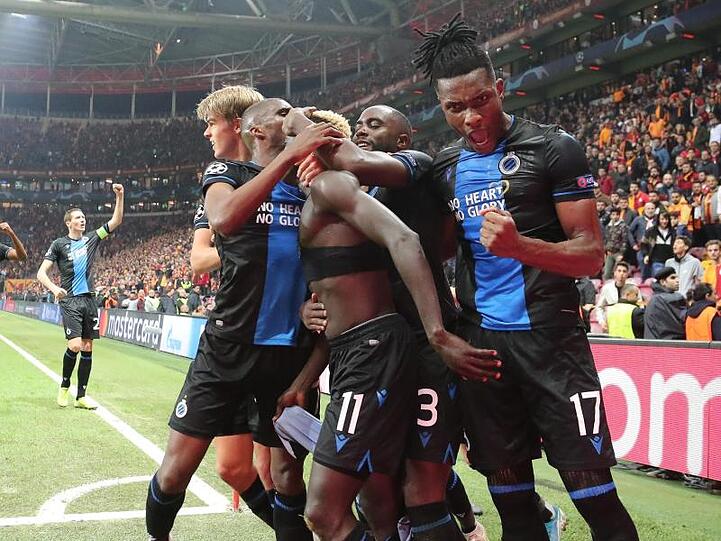 Der FC Brügge kam spät noch zum Ausgleich in Istanbul.