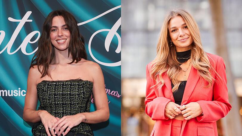 In ihrem Podcast "Schön laut" sprechen Lola Weippert (rechts) und Vanessa Mai darüber, welchen ungewöhnlichen Pakt sie geschlossen haben. In ihrem Podcast "Schön laut" sprechen Lola Weippert (rechts) und Vanessa Mai darüber, welchen ungewöhnlichen Pakt sie geschlossen haben.