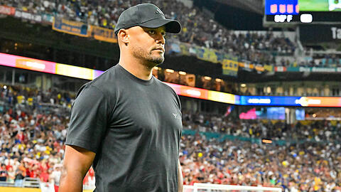 Trainer des FC Bayern: Vincent Kompany.