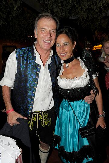 Auch Wolfgang Fierek und seine Frau Djamila sind zum Wiesnauftakt im Hippodrom mit von der Partie!