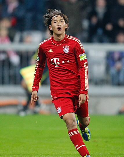 26. Oktober, 22.15 Uhr, Takashi Usami: Das erste Tor eines Japaners für den FC Bayern - der Schlusspunkt zum 6:0.