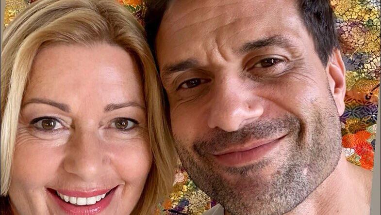 Karin Thaler und Kai Schumann drehen zusammen für "Die Rosenheim-Cops". Karin Thaler und Kai Schumann drehen zusammen für "Die Rosenheim-Cops".