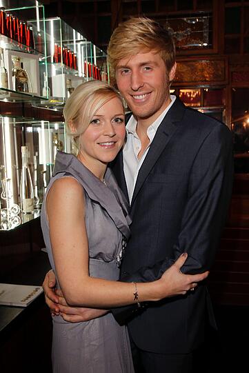 Schlagersänger Maxi Arland mit seiner Frau Andrea. 2009 heiratete das Paar in Landsberg am Lech.