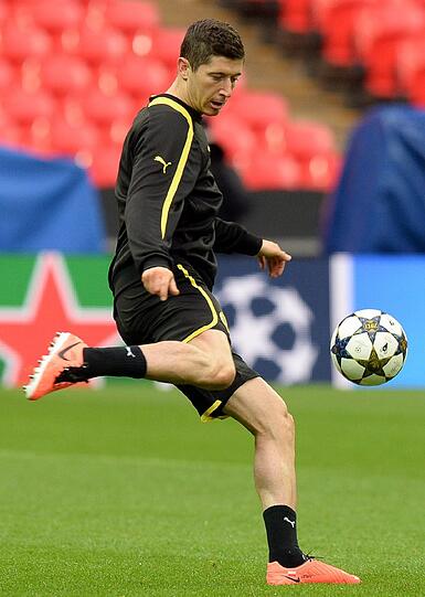 Nach der PK haben auch die Spieler des BVB ihr letzes Training vor dem großen Finale absolviert. Die Bilder