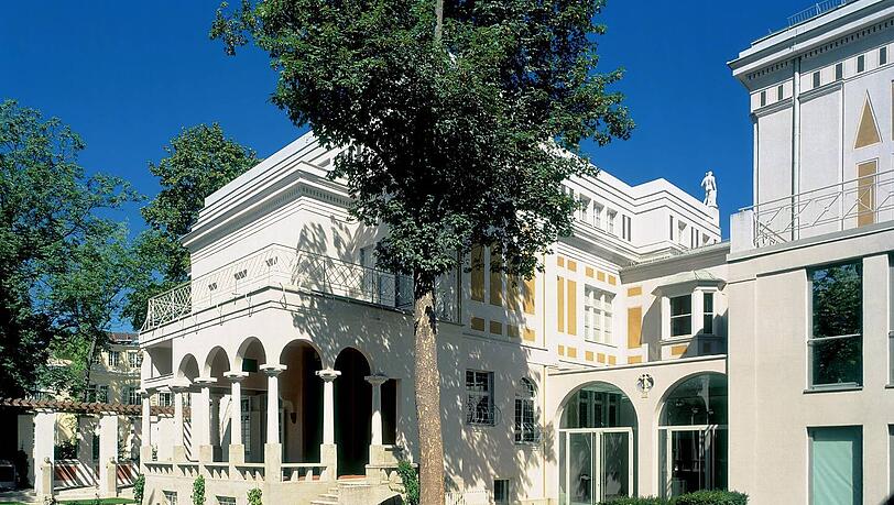 Die Villa Stuck von außen. Die Villa Stuck von außen.