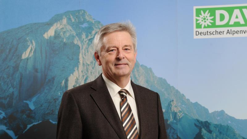 Der Präsident des Deutschen Alpenvereins (DAV), Josef Klenner, ist zu sehen. Foto: Tobias Hase/Archivbild Der Präsident des Deutschen Alpenvereins (DAV), Josef Klenner, ist zu sehen. Foto: Tobias Hase/Archivbild
