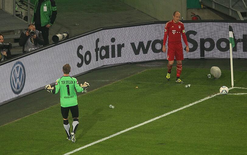 DFB-Pokal-Halbfinale - Bayern gegen Gladbach: Die besten Bilder vom Spiel
