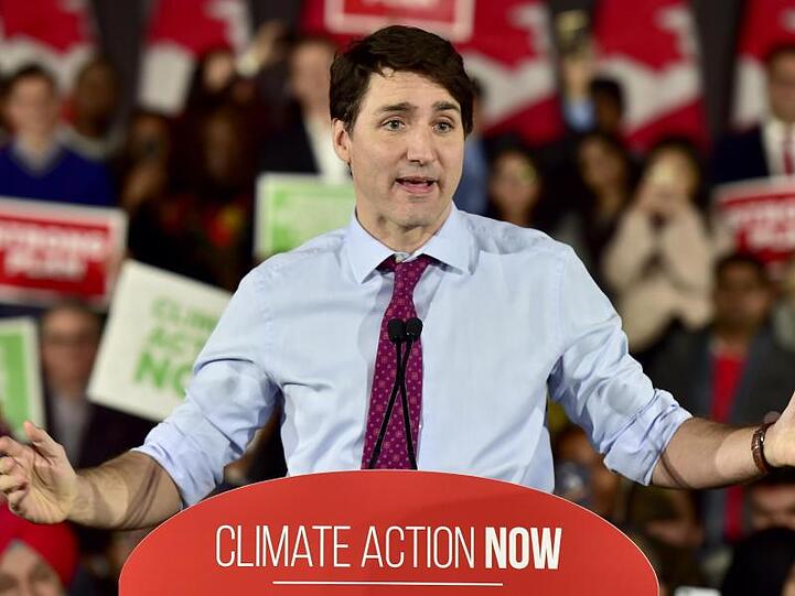 Kanadas Premierminister Trudeau streitet jegliches Fehlverhalten in der Affäre ab.
