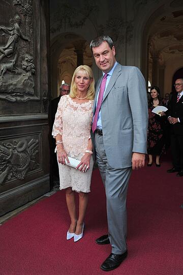Markus Söder und seine Frau Karin.